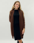 Cardigan lungo morbido