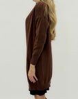 Cardigan lungo morbido