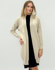 Cardigan lungo morbido