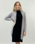 Cardigan lungo morbido
