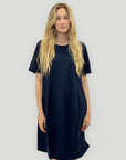 Abito fluido basic oversize comodo e versatile