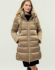 Giacca piumino premium con maxi laccetti