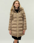 Giacca piumino premium con maxi laccetti