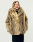 Giacca pelliccia premium con cappuccio - Siberia