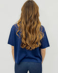 T-shirt basic effetto leggero con vestibilità morbida