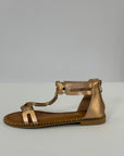 Sandali aperti con zip