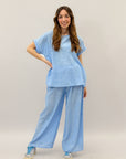 Completo maglia e pantalone taglia comoda