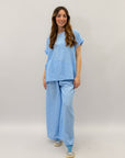 Completo maglia e pantalone taglia comoda