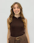 Pantaloni Donna a Palazzo con Cintura Coordinata