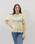 Maglia con scritta "no vabbè"