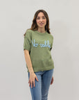 Maglia con scritta "no vabbè"
