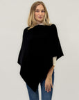 Poncho basic in maglia