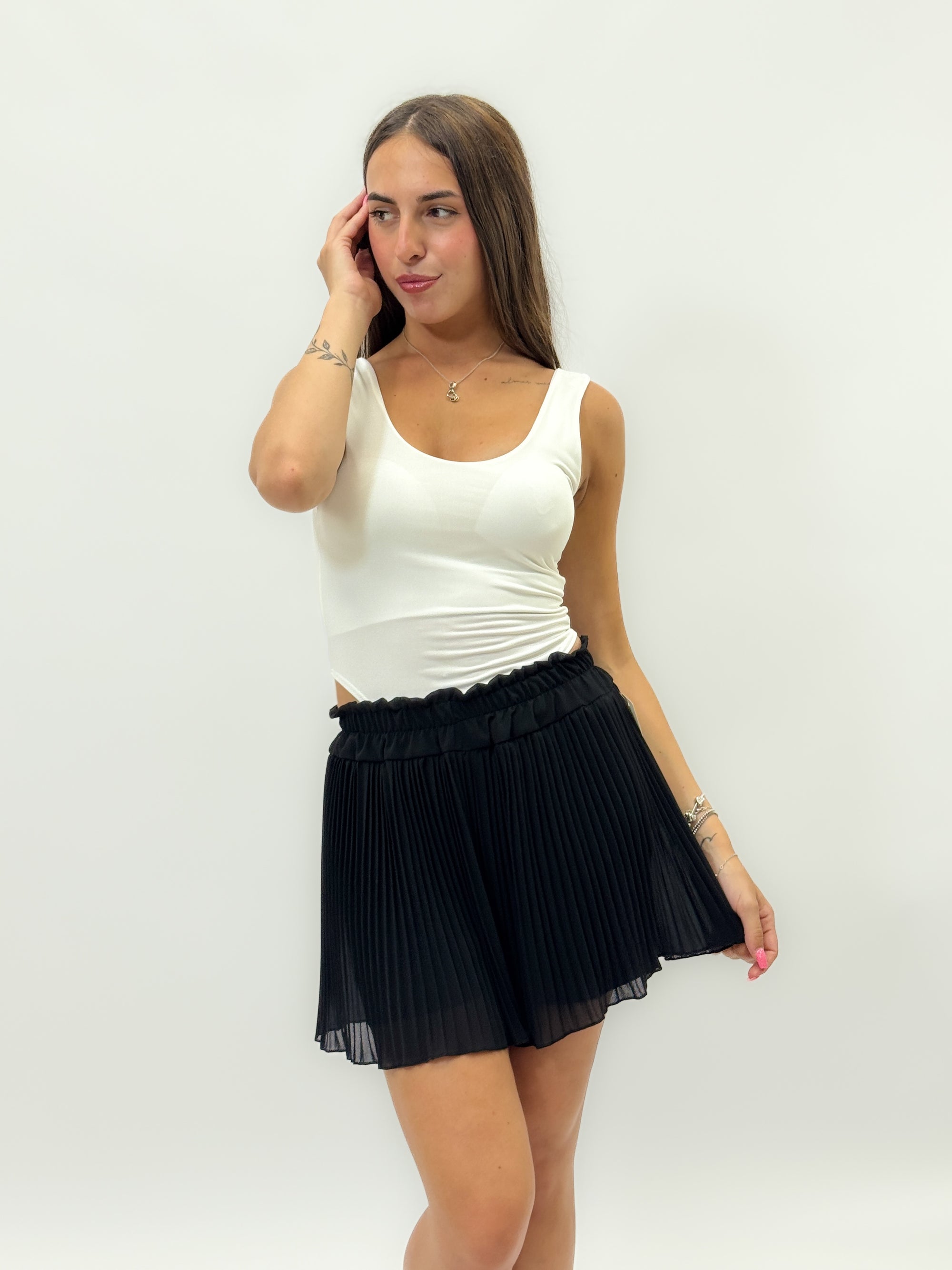 Pantaloncini plissè