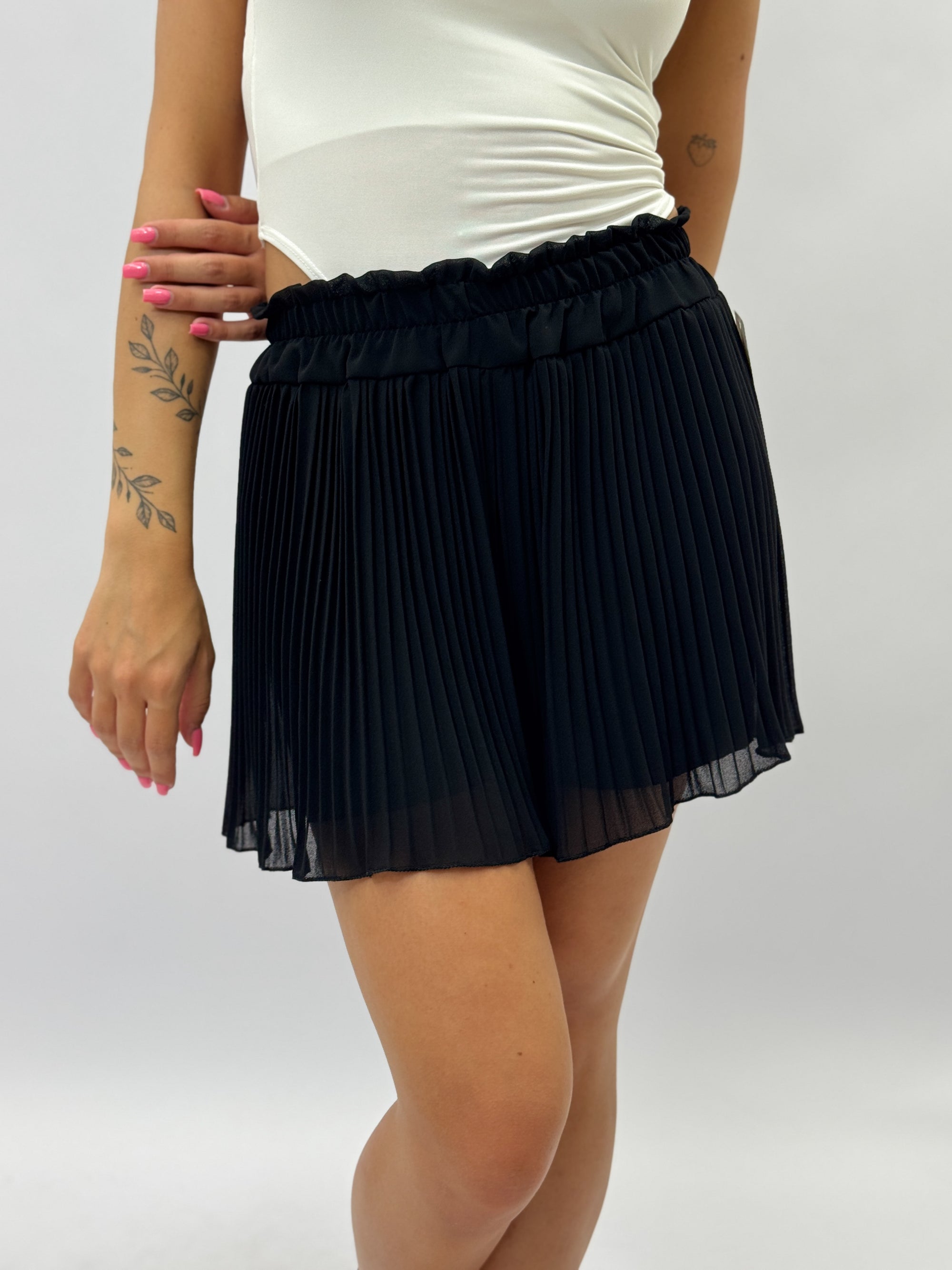 Pantaloncini plissè