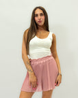 Pantaloncini plissè
