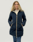 Piumino Donna Reversibile Double Face – Giacca Invernale Lunga