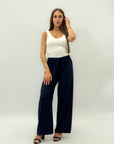 Pantaloni con fiocco