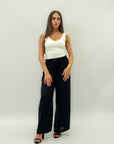 Pantaloni con fiocco