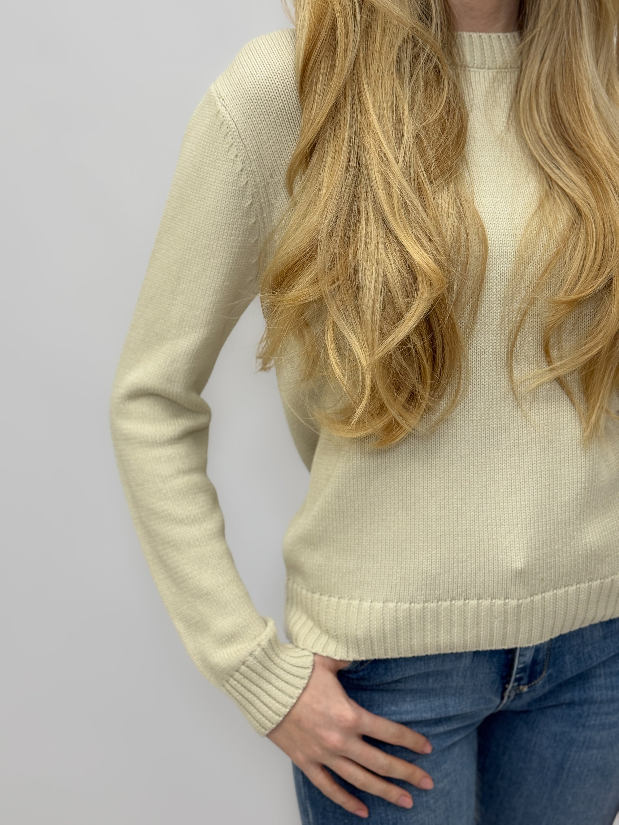 Maglia 100% Cotone Girocollo