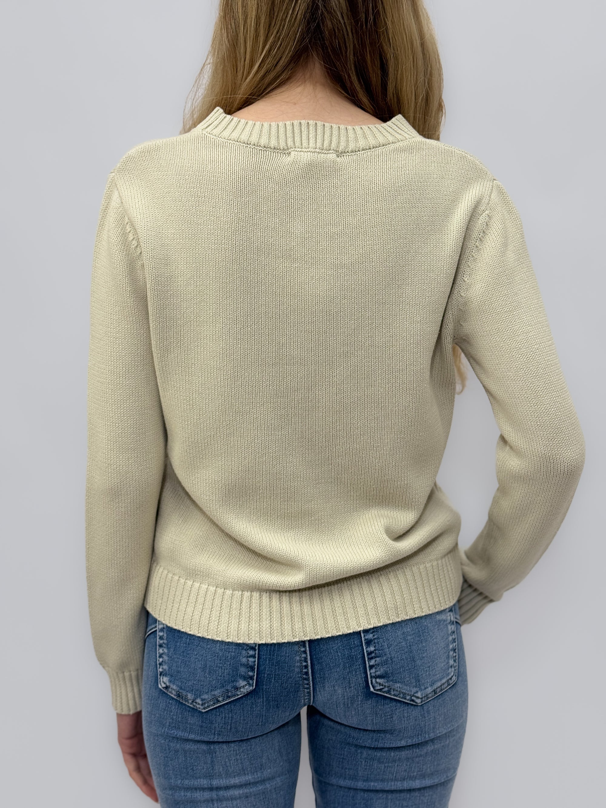 Maglia 100% Cotone Girocollo