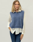 Gilet morbido effetto pelo