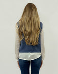 Gilet morbido effetto pelo