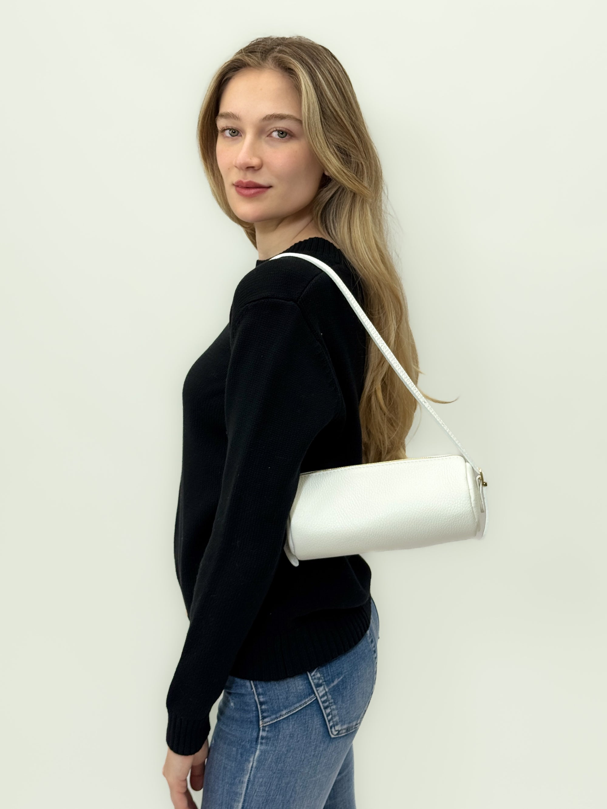 Borsa a Spalla in Vera Pelle - Made in Italy