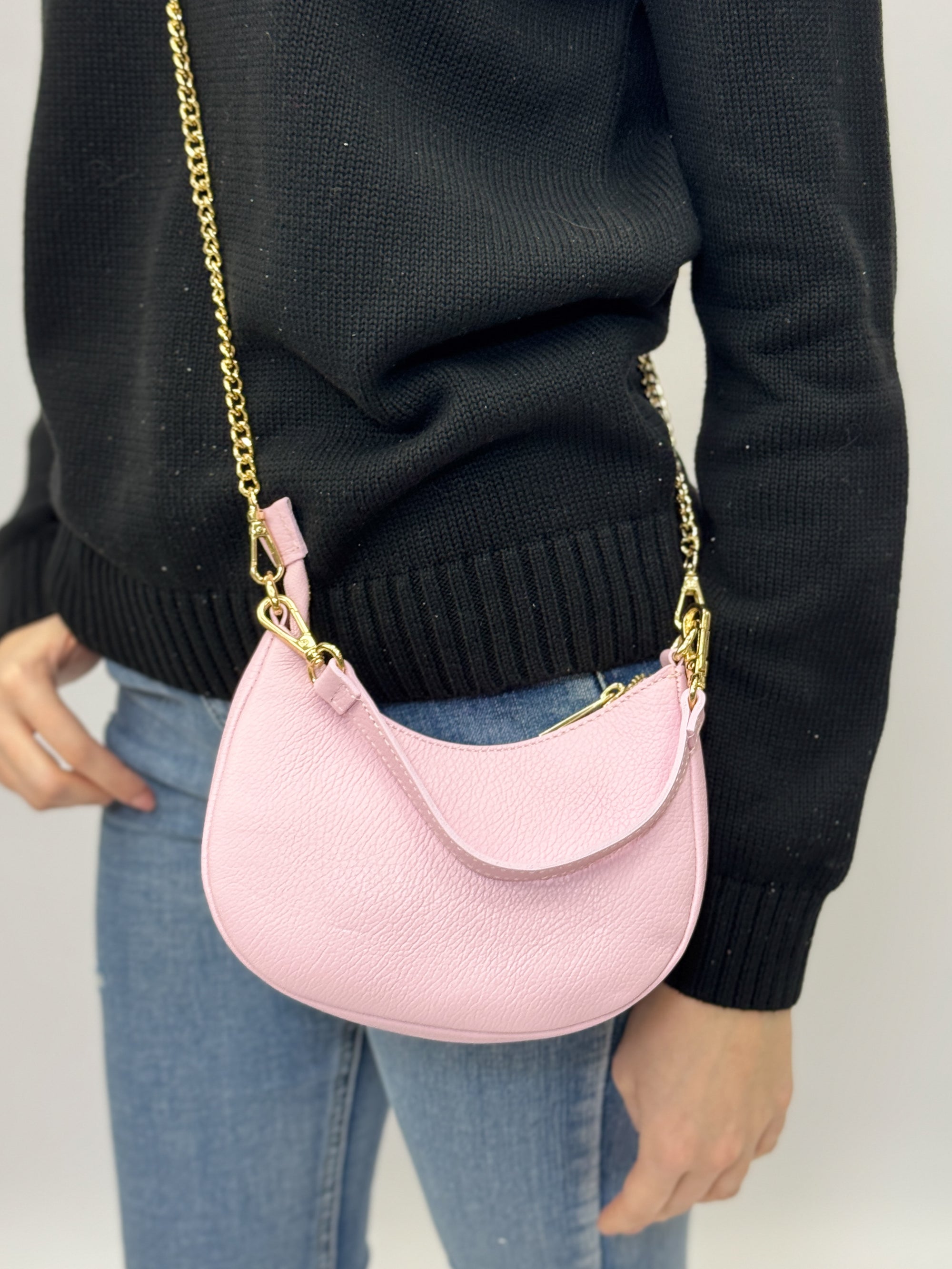 Borsa Ginevra in vera pelle Made in Italy