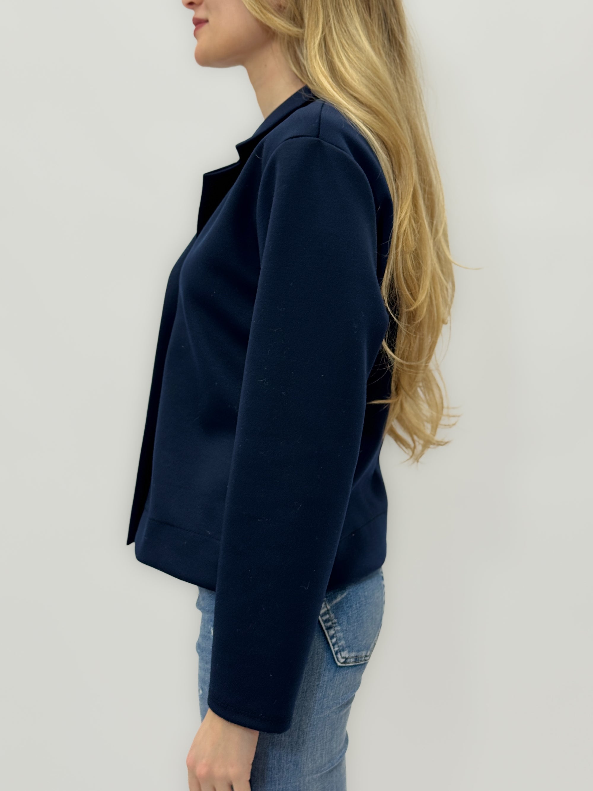 Giacca in Punto Milano con Bottone