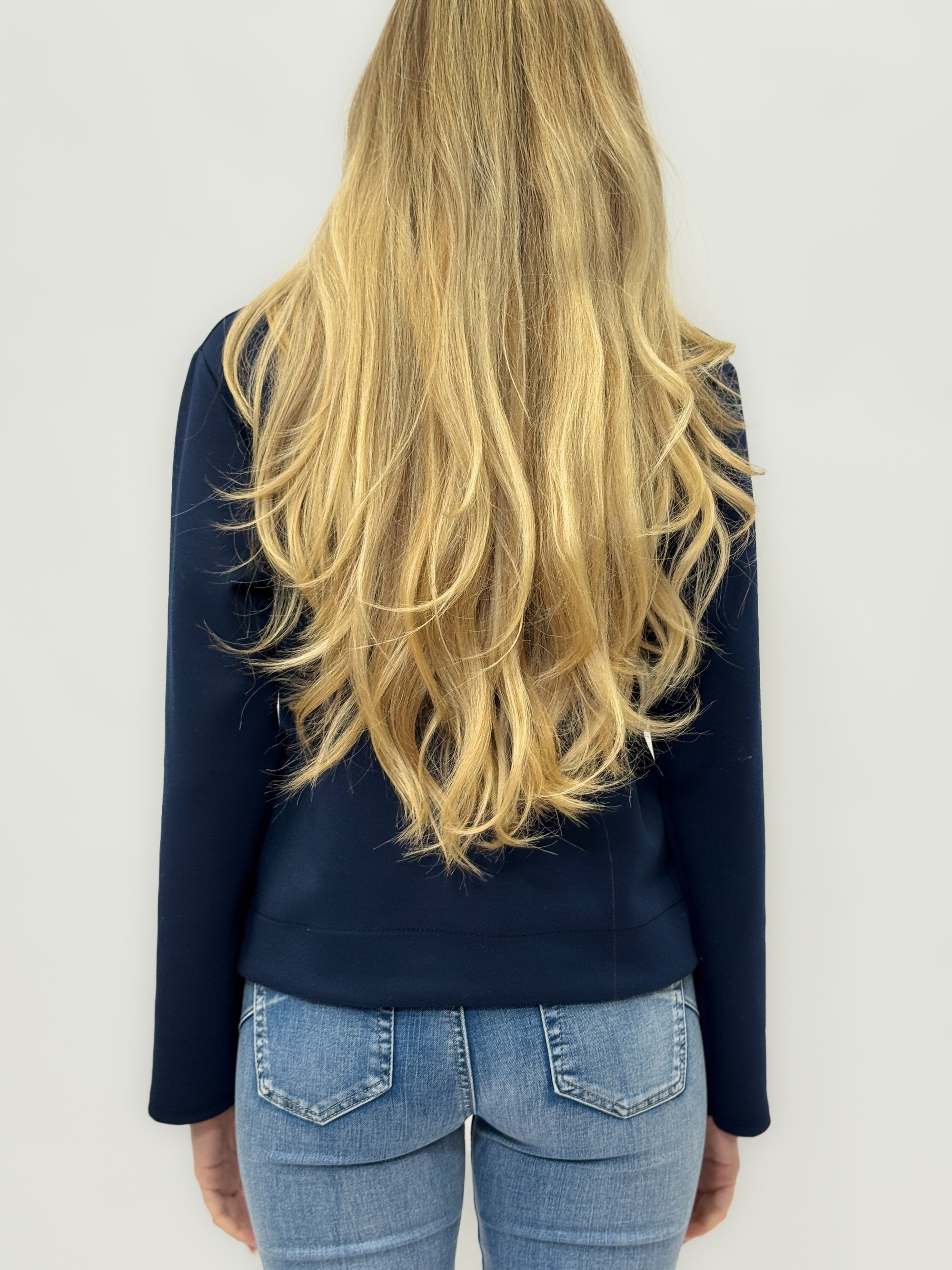 Giacca in Punto Milano con Bottone