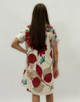 Abito a camicia con fantasia