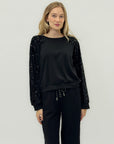 Completo con inserti di paillettes