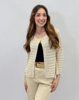 Cardigan traforato – Maglia Primaverile