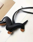 Charm Borsa a forma di Bassotto