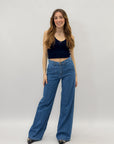 Pantaloni premium a palazzo leggeri