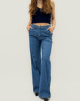 Pantaloni premium a palazzo leggeri