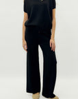 Pantaloni morbidi in maglia con coulisse