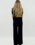 Pantaloni morbidi in maglia con coulisse