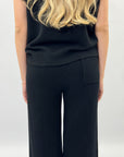 Pantaloni morbidi in maglia con coulisse