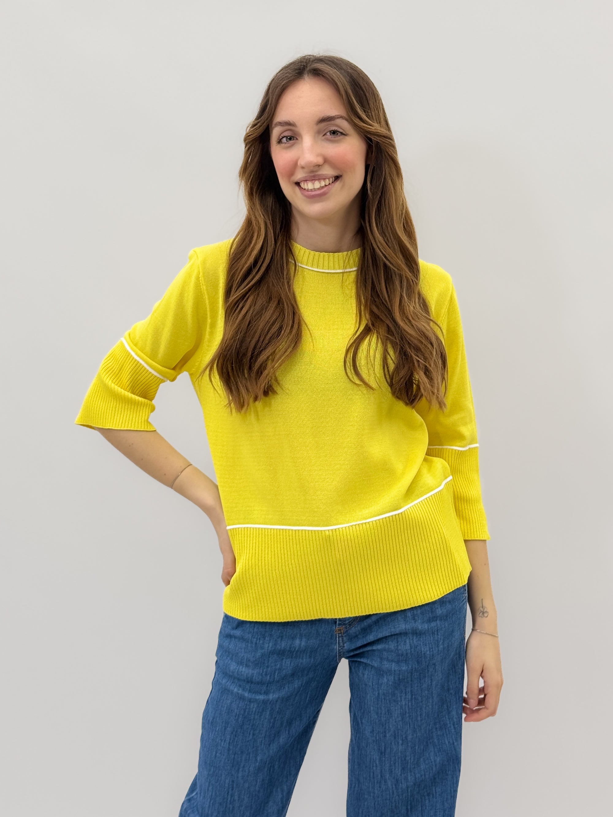 Maglia morbida con dettagli