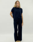 Pantaloni morbidi in maglia con coulisse