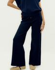Pantaloni morbidi in maglia con coulisse