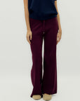 Pantaloni morbidi in maglia con coulisse