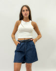 Pantaloncini premium in denim