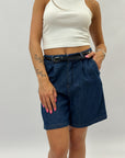 Pantaloncini premium in denim