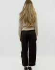 Pantaloni ampi con vita elasticizzata
