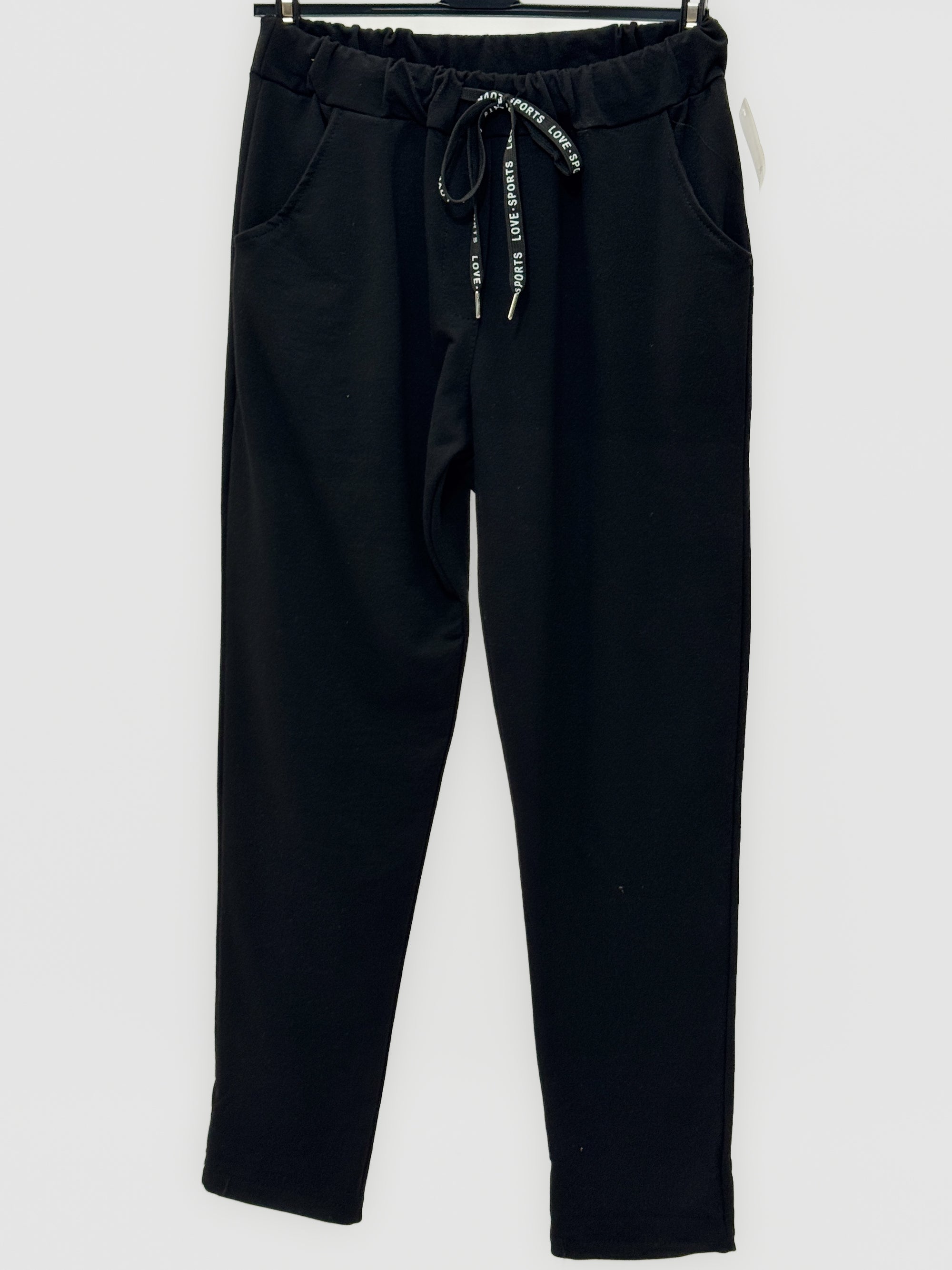 Pantalone in Cotone con Laccetto