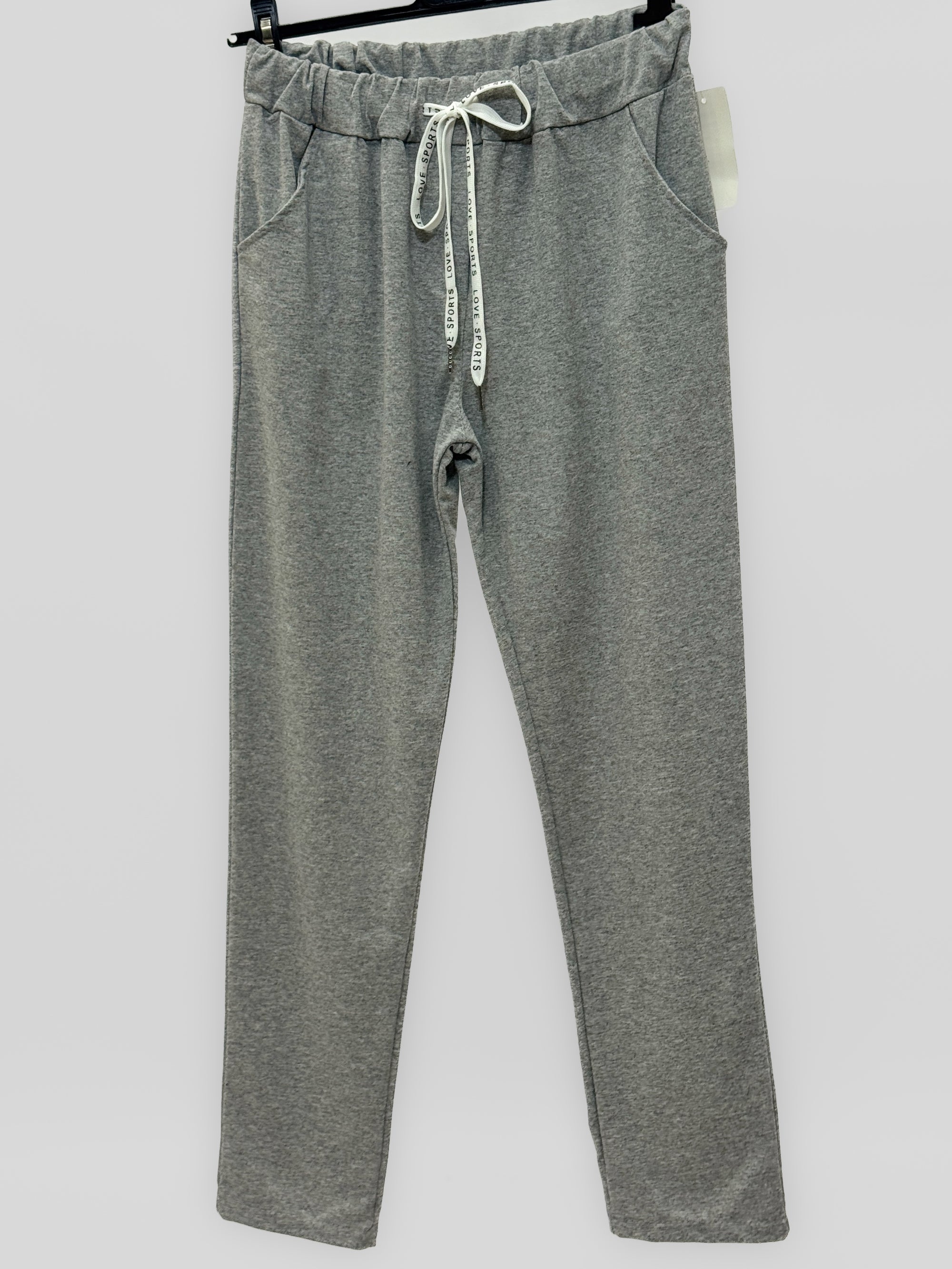 Pantalone in Cotone con Laccetto