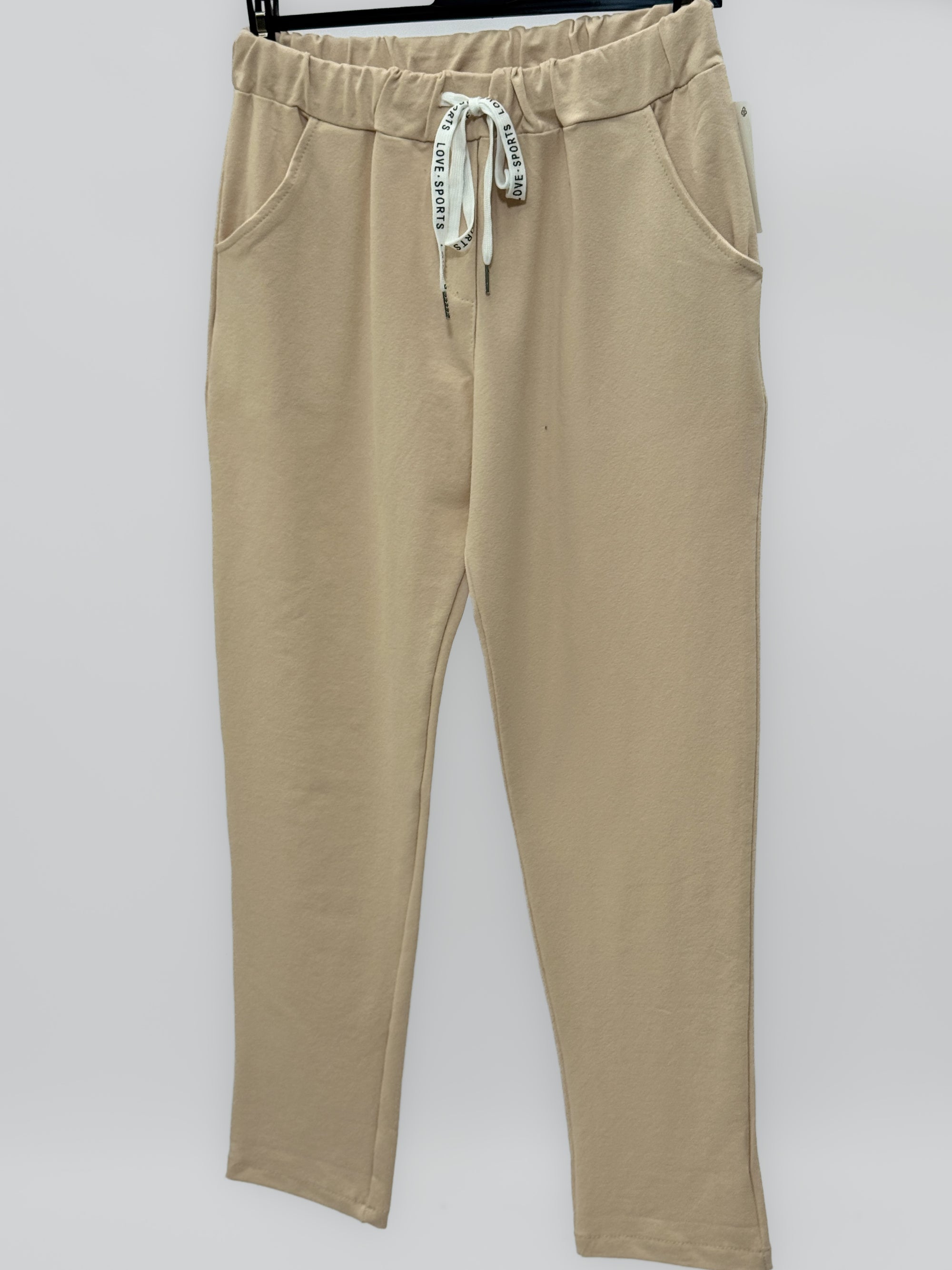 Pantalone in Cotone con Laccetto
