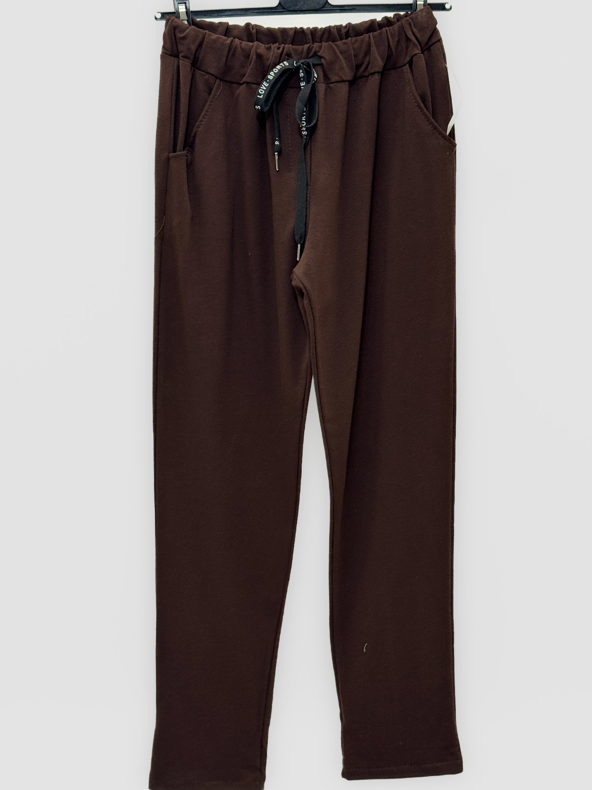 Pantalone in Cotone con Laccetto